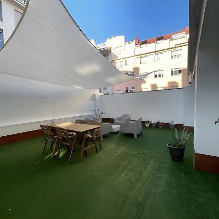 Amplio Y Moderno Piso De 4 Habitaciones Y Terraza Pontevedra Exterior foto