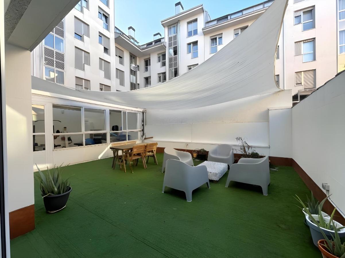 Amplio Y Moderno Piso De 4 Habitaciones Y Terraza Pontevedra Exterior foto